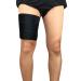 Keenso Thigh Brace Support - Adjustable Compression Sleeve for Men & Women | Best Thigh Support (Black) - International Shipping - Buy Online on GoSupps.com