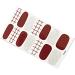 dijiusidy Nail Art Stickers Self-Adhesive Fingernail Decal with Strap Glue DIY Art Decor Full Cover Manicure Kits for Women Girls YMX207 - Buy Online on GoSupps.com