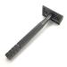 CSB Double Edge Safety Razor for Men and Women with Exquisite Handle | Brass Handle | Zinc Alloy Razor Head | Eco Friendly and Zero Waste Reusable | Metal Long Handle with 20 Blades (Matte Black)