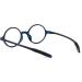 KoKoBin Retro Round Reading Glasses for Men & Women - TR90 Full Frame 2.5 Diopters - Stylish & Durable Reading Aid for International Shipping - Buy Online on GoSupps.com