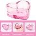 minkissy Nail Dappen Cup Heart Shape Dappen Dish Cups Acrylic Nail Dish Bowl Monomer Dish Glass Decorative Nail Brush Cup Manicure Tool Supply Pink - Buy Online on GoSupps.com