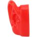 Silicone Human Ear Model for Hearing Assistance and Acupuncture Demo - Red - Buy Online on GoSupps.com