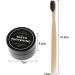 Activated Charcoal Teeth Whitening Powder & Natural Toothpaste with Bamboo Toothbrush - Buy Online on GoSupps.com