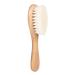 Safety First Kit Newborn Baby Hair Brush Soft Toddler Natural Wood Hair Brush Baby Hair Comb for Baby Infant Head Massage Grooming Comb