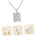 jojofuny Butterfly Necklace Men's Necklaces 777 Necklace Choker Pendant Necklace for Women Man Fashion Silver 53x1CM - Buy Online on GoSupps.com