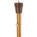 PCP Mobility Adjustable Cane Aluminum Orthopedic Handle Bronze Ice Cane 3/4-Inch Tip Size - Buy Online on GoSupps.com