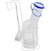 Medi-Inn Urinal Bottle PC 1000 ml for Men Clear with Bed Holder