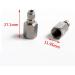 HPDAVV Paintball PCP Stainless Steel 8mm Quick-Disconnect Plug Adapter - 1/8 NPT Female Thread with O-Ring Seal | Paintball Fittings - Buy Online on GoSupps.com