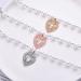 Rayminsino Pet Necklace - Heart & Cat Pearls with Gemstones | Pearl-Street Collar for Small Cats & Dogs | Wedding Jewelry in Silver Color - Buy Online on GoSupps.com