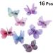Minkissy Butterfly Hair Clips Colorful Butterfly Barrettes Headwear Hair Accessory for Girls 16pcs - Buy Online on GoSupps.com