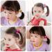100 Pack Mix Colors Girls Elastic Hair Ties - Soft Rubber Bands & Ponytail Holders for Toddlers & Kids - Perfect Hair Accessories - Buy Online on GoSupps.com
