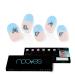 NOOVES NOOVES NAILS Premium Semi-Cured Gel Nail Polish Butterfly Blue | French Design