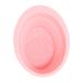 minkissy Makeup Brush Scrub Pad Cosmetics Brush Scrubber Brush Scrubber Pad Silicone Scrubbers Brush Cleaner Tool Makeup Brush Cleaning Mat Brush Cleaner Bow Portable Silica Gel Travel Bowl