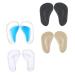 FRCOLOR 4 Pairs Arch Pad Foot Arch Support Pads Adhesive Arch Cushions Foot Arch Support Cushion Fallen Arch Support Arch Support Insoles Kids Shoe Self- Baby Gel Pad High Heel As Shown 9.7x5.8cm
