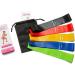 Premium Resistance Bands for Physical Therapy & Home Workouts | Set of 5 Rubber Loop Bands for Men & Women - Shop Now - Buy Online on GoSupps.com