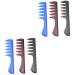 Beaupretty Man Comb Comb PCS Hair Salon Comb Haircutting Comb Detangling Hair Styling Combs Barber men comb Men Styling Comb Anti-Static Comb Massage Comb man big back Plane Big Fork Comb Mx2pcs As Shownx2pcs