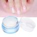 Stamper Seal Silicone Head Transfer Tool for Nail Art - Transparent Cap Stamping Tool for Perfect Manicures | Shop Internationally - Buy Online on GoSupps.com