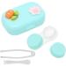 Dewin Cute Portable Contact Lens Container Set - Green Halter Box for Soft Storage & Control - Buy Online on GoSupps.com