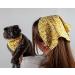HAIMEIKANG 3-Piece Floral Elastic Hair Scarf Set for Women with Hair Clips - Green, Pink, Yellow - Buy Online on GoSupps.com