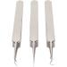 Qukaim Pimples Tweezers Extractor Stainless Steel Blackhead Tweezers Extractor Tool for Pimples Whiteheads and ComedonesSet of 3 - Buy Online on GoSupps.com