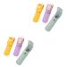 FRCOLOR 6 Sets Earpick Earwax Spoon Earwax Picker Small Ear Massager Ear Massage Supply Ear Wax Remover Ear Tweezer Earwax Picking Scoop Stainless Steel Ear Spoon Ear Cleaner Tools