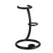 Shaving Stand Shaving Brush Holder Men's Shaving Holder Base Safety for Hotel for Bathroom (Black)