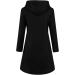 Elegant Women's Christmas Hooded Sweater Dress | Cartoon Costume Mini Dress in Black XL - Perfect for Holiday Festivities - Buy Online on GoSupps.com
