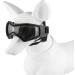 PEDOMUS Dog Goggles - Small/Medium Adjustable Strap UV Sunglasses for Waterproof Protection (Cool Black) - Buy Online on GoSupps.com