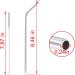 Stainless Steel Straws set of 4 Alotpower FDA-Approved Metal Straws18/8 Reusable Stainless Steel Drinking Straws for 20 oz Tumblers Rumblers Cold Beverage 20 oz bent straws - Buy Online on GoSupps.com