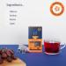 HotTea Mama Get Up & Glow Organic Fruit Tea | Vitamin Rich & Caffeine Free | 14 Biodegradable Pyramid Bags - Buy Online on GoSupps.com