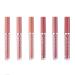 Dulele 6-Piece Velvety Matte Lip Gloss Set | Waterproof Liquid Lipstick | Non-Stick Cup | Gift Box | Color B | International Shipping - Buy Online on GoSupps.com
