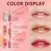 Hydrating Lip Glow Oil | Clear Plumping Lip Gloss | Non-Sticky Tinted Lip Oil (3 Colors) - Moisturizing Sweet Lip Glaze - Buy Online on GoSupps.com