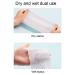 Facial Cleansing Cloths - 100pcs Disposable Makeup Cotton Pads for Women & Girls | Soft Face Wash Towels - Buy Online on GoSupps.com