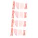 Beavorty 16 STK Tools For the scraping of stones facial scooter trigger point-stick. Sereably Schabebrett Gua-Sha board meridian scratching board tablets scratch massage board synthetic resin pink