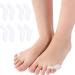 Runrayay 8er-Pack Bale toe corrector pads with separator gel-pinky-toe-bunion-protection relief pad for bale toe women small toe protection bale toe with shoes Style 5