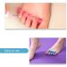 YUANHONGJIAN 4 Pairs Gel Toe Separator for Pedicure & Manicure - Toe Stretcher & Spacer for Men and Women - Buy Online on GoSupps.com