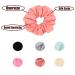 Simnice Oversized Blush Satin Hair Scrunchies - Set of 6 XL Soft Elastic Hair Ties for Girls and Women - Buy Online on GoSupps.com