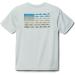 Columbia Boys' Terminal Tackle PFG Fish Flag Short Sleeve T-Shirt - Cool Green/Deep Marine Gradient - Size X-Large - Buy Online on GoSupps.com