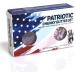 USA Patriotic Chunky Glitter Kit (Blue, Red & White) - 4th of July Decorations, Independence Day Party, Veterans Day - 10g Total - Pack of 1 - Buy Online on GoSupps.com
