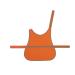 Yoko Men's Yk180/Hvdw15 High Visibility Vest for Dogs M Orange