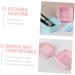 2pcs of makeup brush makeup brush cleaning mat silicone brush cleaner makeup brush drying hanger makeup brush cleaning pad make up portable Miss Silica gel carpet - Buy Online on GoSupps.com