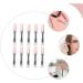 Didiseaon 10pcs Air Traffic Control Eyelash Wand Tube Gold Makeup Clear Filling Pink Travel Bottled The Pet - Buy Online on GoSupps.com