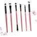 Housoutil 6pc Set Eyeliner Eyebrow Brush Eye Powder Brush Long Handle Eyeshadow Makeup Brush Cosmetics Brush Major Eye Shadow Brush - Buy Online on GoSupps.com