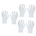 FRCOLOR 18 Pairs of Work Gloves Cotton Gloves Factory Gloves White Extend White M