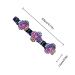Crystal Stone Braided Hair Clips - Sparkling Multi Clip Barrette with Rhinestones for Styling - 8 Pack - Buy Online on GoSupps.com
