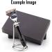 Men's Razor Holder Stand - Stainless Steel Chrome Finish | Universal Fit | Durable & Stylish - Buy Online on GoSupps.com