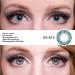 Buy Matlens Geolica Colored Contact Lenses - Blue Aqua (Strength: -5.75 dpt) with Free Lens Case & 50ml Care Product - Perfect Fit 14.20mm Diameter - Buy Online on GoSupps.com