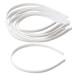 Fenteer Set of 10 Satin Headbands - Elegant Hair Jewelry for DIY Crafts - Silk Ribbon Hair Accessories in White - Buy Online on GoSupps.com