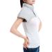 Buy Arthritis & Rheumatism Relief Neck & Shoulder Warmer | Thick Support Vest with Collar Pads - Light Grey - International Shipping Available - Buy Online on GoSupps.com