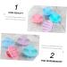 Combined Silicone Shampoo Brush Set - 4 in 1 Hair & Scalp Cleaning Massage Brushes for Healthy Hair Care - Buy Online on GoSupps.com